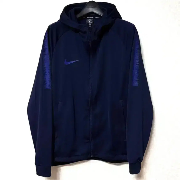 [BUNJANG] Nike Training Hooded Full-Zip Jacket Navy / [S,90]나이키 트레이닝 후드집업 자켓 곤색