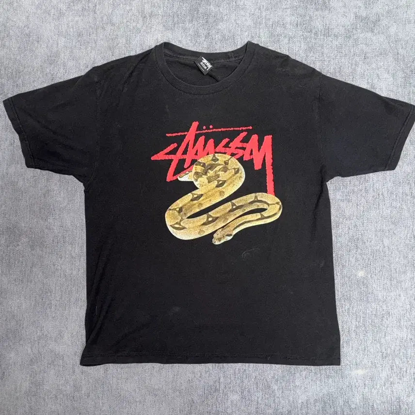 [BUNJANG] Stussy Snake T-Shirt / 스투시 스네이크 티셔츠