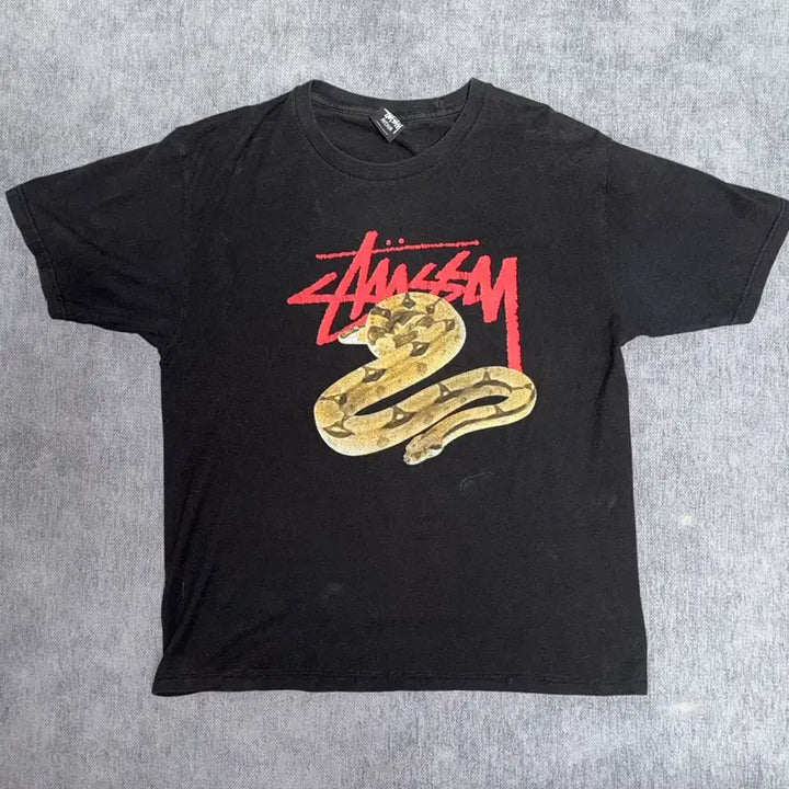 [BUNJANG] Stussy Snake T-Shirt / 스투시 스네이크 티셔츠