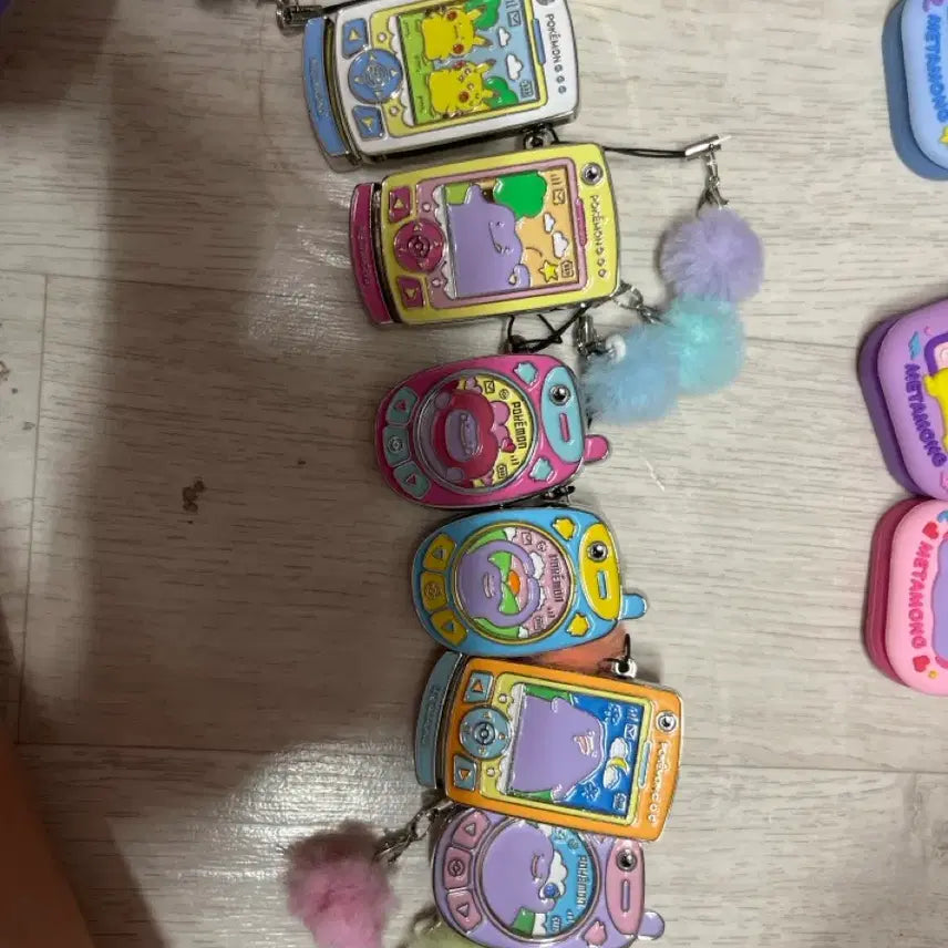 [BUNJANG] Ditto Metal Phone Charm / 메타몽 메탈 핸드폰 키링