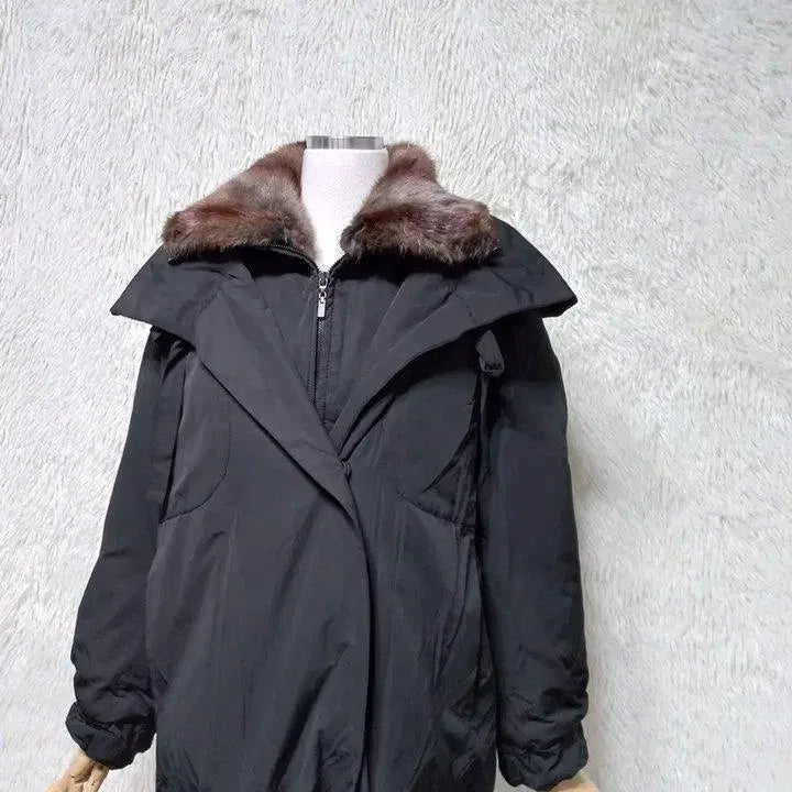 [BUNJANG] Muskrat Color Block Double Layered Down Padding Jumper Women&