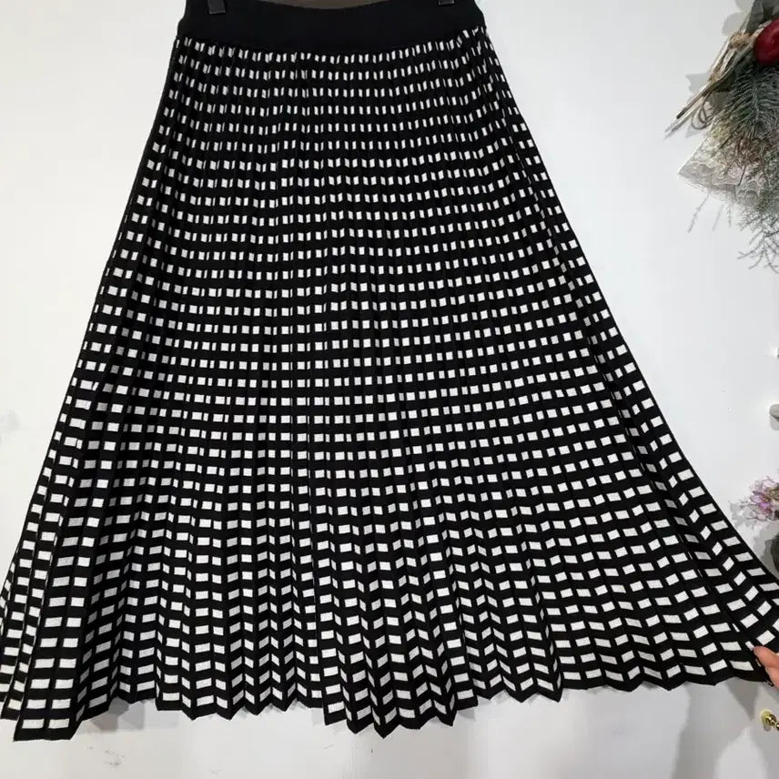 [BUNJANG] Knit Skirt (Size 55-66) / 니트 스컷        싸이즈 :  55-66