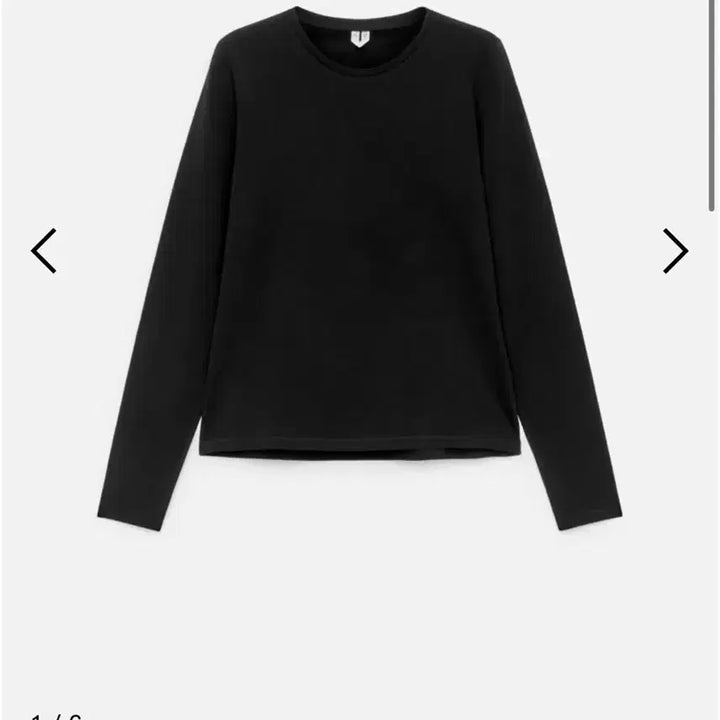 [BUNJANG] Arket Slim Long Sleeve T-Shirt / 아르켓 슬림 롱 슬리브 티셔츠