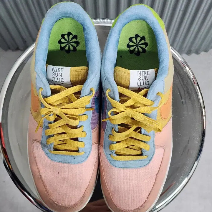 [BUNJANG] Nike Air Force 1 Low "Sun Club" Multi-Color Pastel Patchwork US 11 / (290mm / US11)나이키 에어포스1 선클럽 멀티컬러 파스텔 패치워