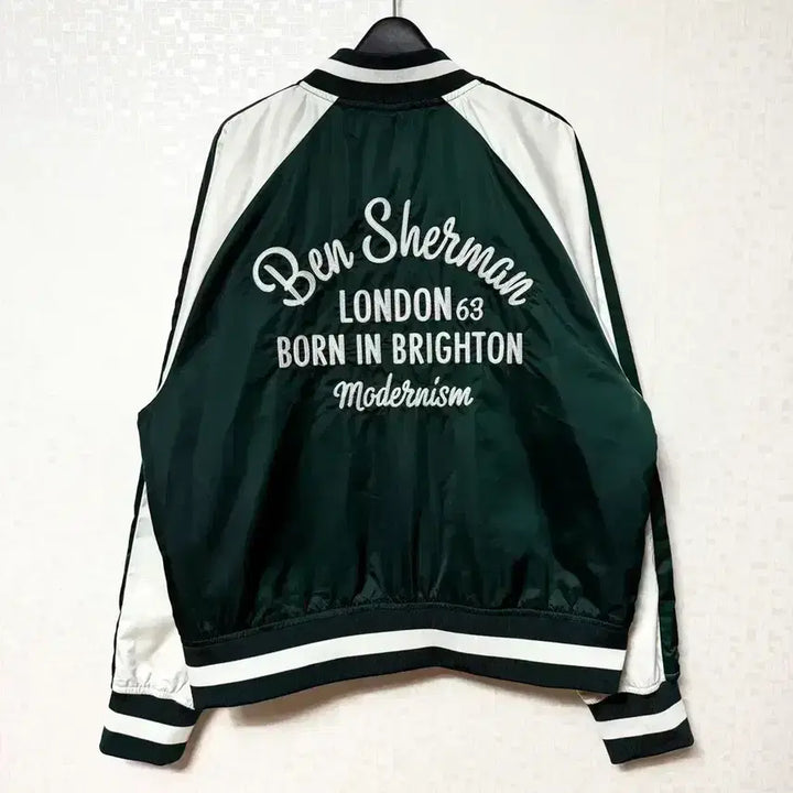 [BUNJANG] Ben Sherman Satin Varsity Jacket Blouson / [S,90]벤셔먼 새틴 바시티 자켓 블루종