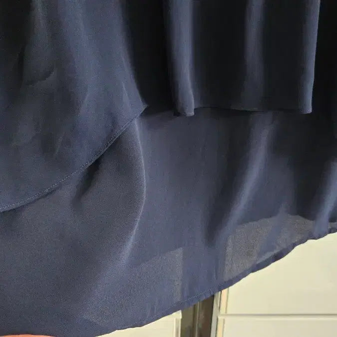 [BUNJANG] Navy Blouse (Size 55-66) / 블라우스 55~66 FREE 네이비