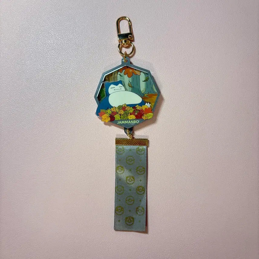 [BUNJANG] Pokemon Snorlax Diorama 3D Keyring / 포켓몬 디오라마 입체키링 잠만보