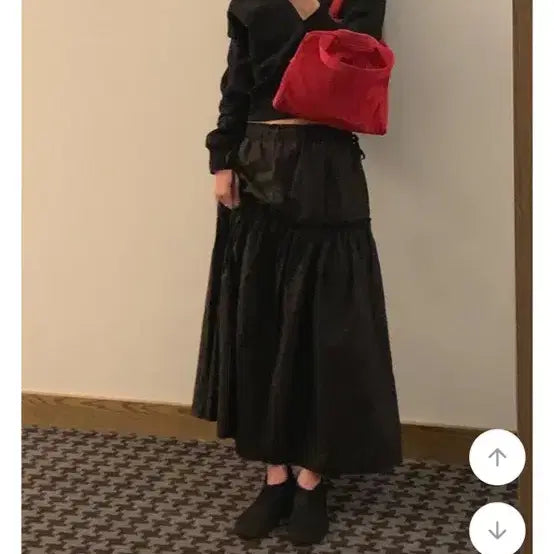 [BUNJANG] Maybe Baby Black Skirt / 메이비베이비 블랙 스커트
