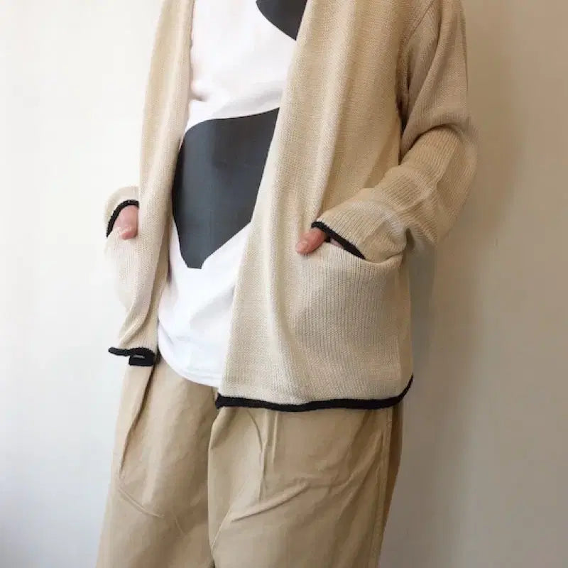 [BUNJANG] Maatee &amp; Sons Silk Cardigan Size 2 / 마티앤선즈 maatee&amp;sons 실크 가디건 2