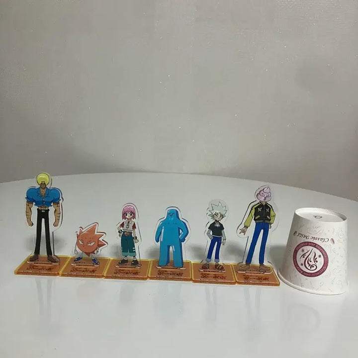 [BUNJANG] Bobobo-bo Bo-bobo Acrylic Stand Bundle Set / (일괄) 무적코털 보보보 아크릴 스탠드