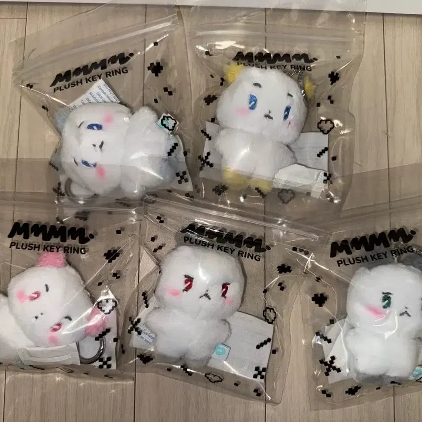[BUNJANG] PLAVE Mmemimu Keyring Dolls Bundle Set / 플레이브 므메미무 키링 인형 일괄양도