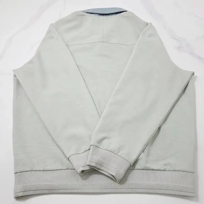 [BUNJANG] System Homme Denim Collar Oversized Sweatshirt / [25년/최상급] 시스템옴므 데님 카라 오버핏 스웻셔츠 맨투맨 110