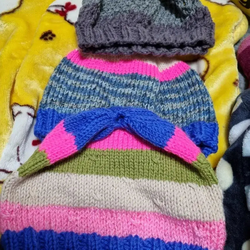 [BUNJANG] Handmade Knit Beanie Hat / 핸드메이드 니트 모자입니다