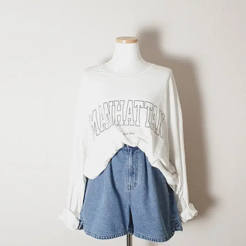 [BUNJANG] Melounge Denim Shorts - Size S / (새) 멜라운지 데님 반바지 s