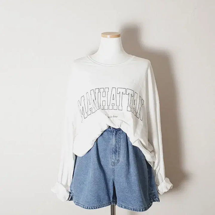 [BUNJANG] Melounge Denim Shorts - Size S / (새) 멜라운지 데님 반바지 s