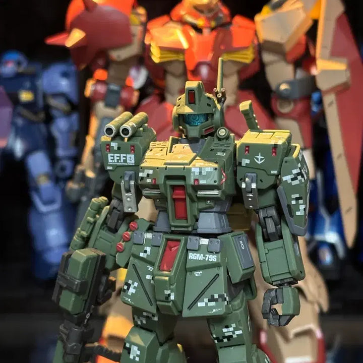 [BUNJANG] HG Jegan (Spartan Custom) Painted Complete Model / HG 짐스파르탄 도색 완성작