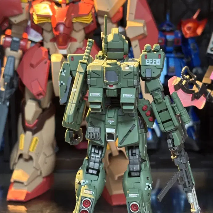[BUNJANG] HG Jegan (Spartan Custom) Painted Complete Model / HG 짐스파르탄 도색 완성작