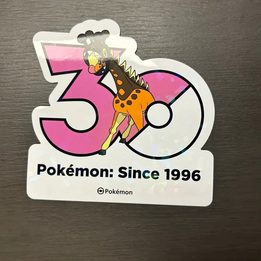 [BUNJANG] Kiki Ring Pokemon 30th Anniversary Sticker / 키키링 포켓몬 30주년 스티커