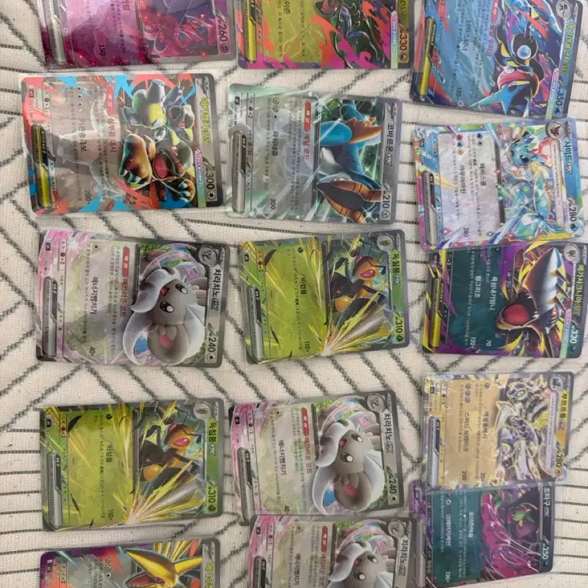 [BUNJANG] Pokemon Trading Cards - RR Graded / 포켓몬카드 rr등급 15개 판매
