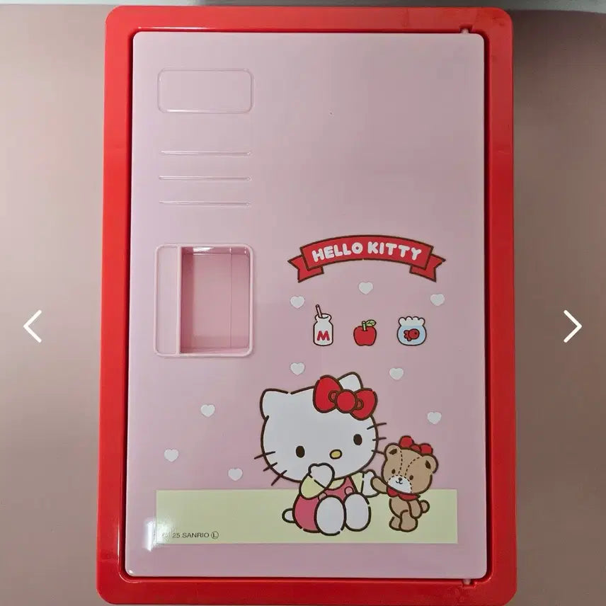 [BUNJANG] Hello Kitty 2-Tier Storage Box / [중고] 헬로키티 일본과자 2단 보관함 수납함