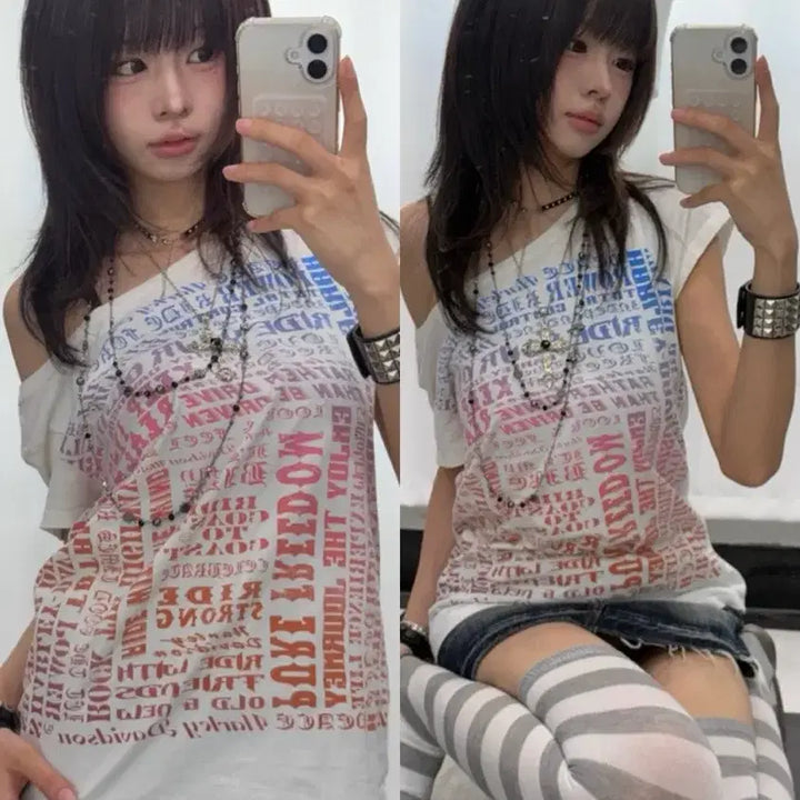 [BUNJANG] Harley-Davidson Lettering T-Shirt / Harley-Davidson 레터링 티셔츠