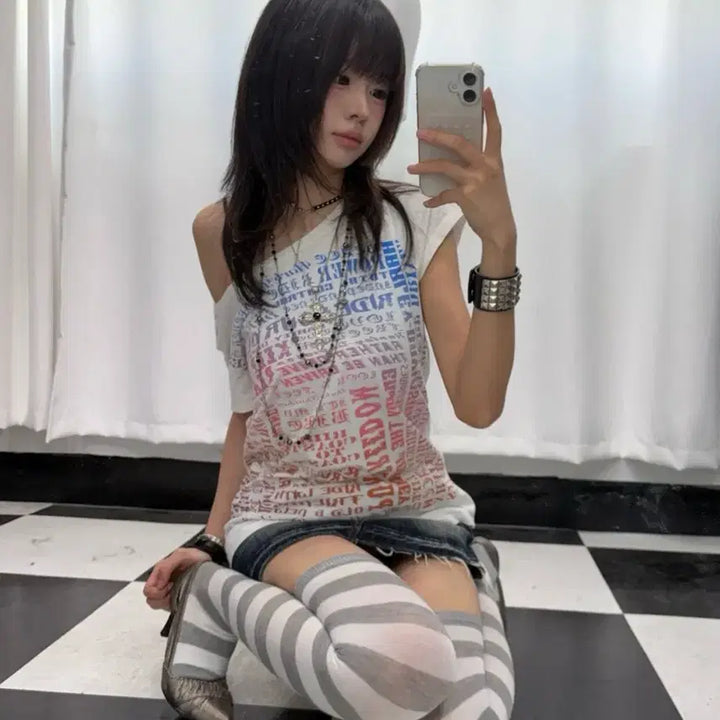 [BUNJANG] Harley-Davidson Lettering T-Shirt / Harley-Davidson 레터링 티셔츠