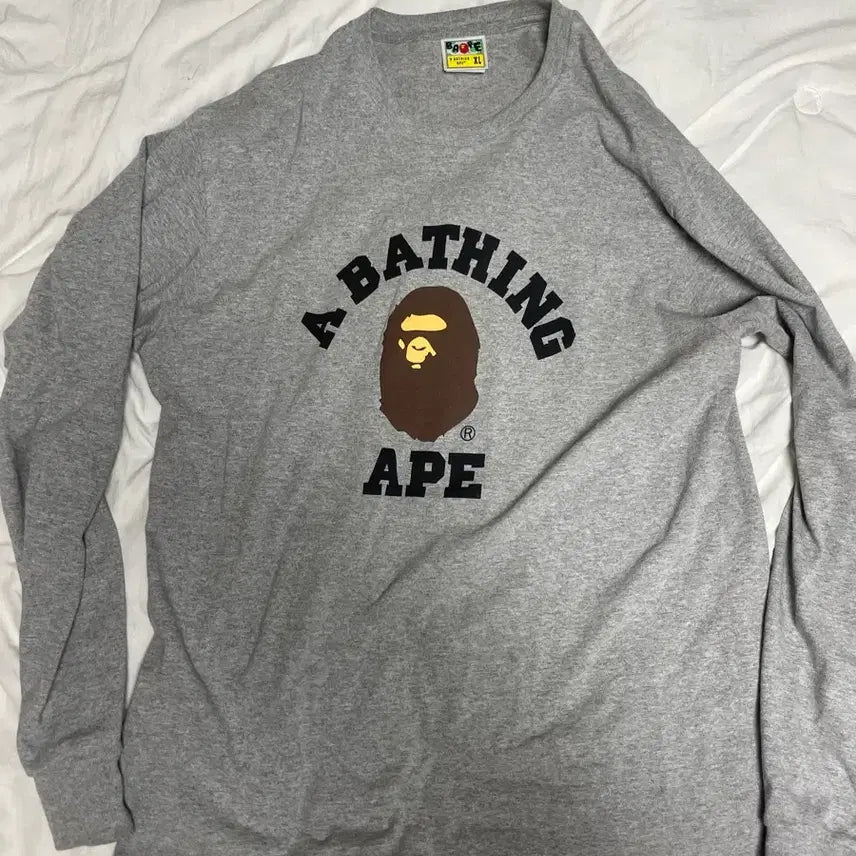 [BUNJANG] BAPE Long Sleeve T-Shirt / 베이프 긴팔티