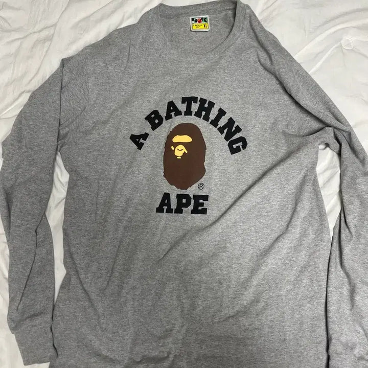 [BUNJANG] BAPE Long Sleeve T-Shirt / 베이프 긴팔티