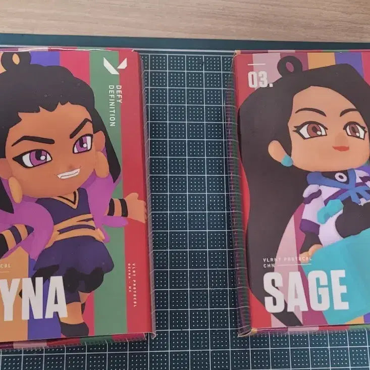 [BUNJANG] Valorant Reyna Sage Bundle Keychains / 발로란트 키링 레이나 세이지 일괄
