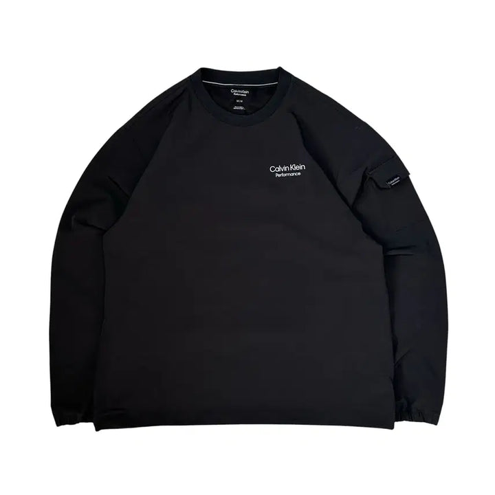[BUNJANG] Calvin Klein Performance Woven Sweatshirt (M) / [M] 캘빈클라인 퍼포먼스 우븐 맨투맨