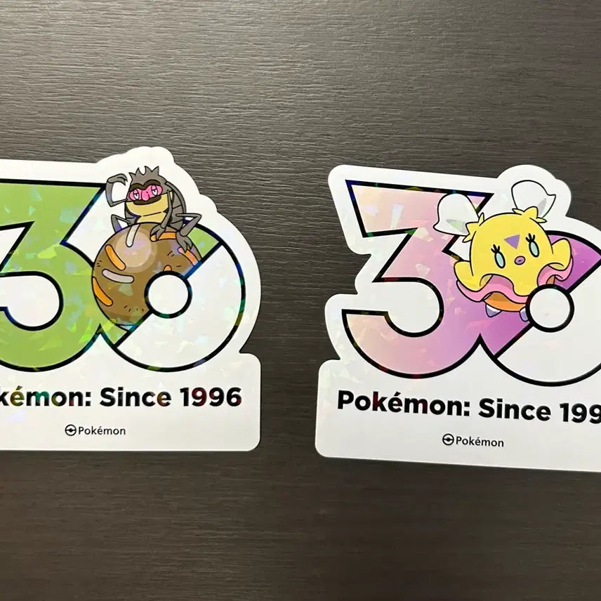 [BUNJANG] Pokemon 30th Anniversary Sticker Set / 하느라기 구르데 포켓몬 30주년 스티커