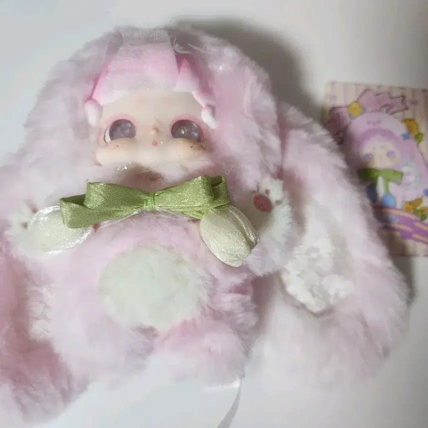 [BUNJANG] Bamtoki v2 Pink Doll Keychain / 급처)밤토끼v2 핑크 인형 키링 판매합니다!