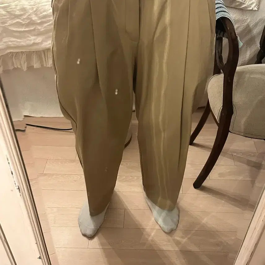 [BUNJANG] Entrax Beige Cotton Pants / 엔트랙스 베이지 면바지