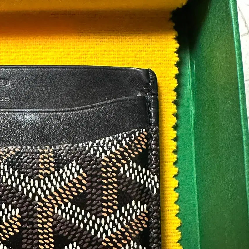 [BUNJANG] Goyard Saint-Pierre Card Wallet Black / 고야드 생쉴피스 카드지갑 블랙