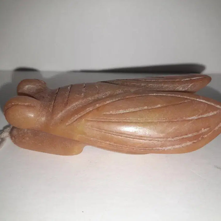 [BUNJANG] Jade Carved Cicada Sculpture / 옥조각품 매미