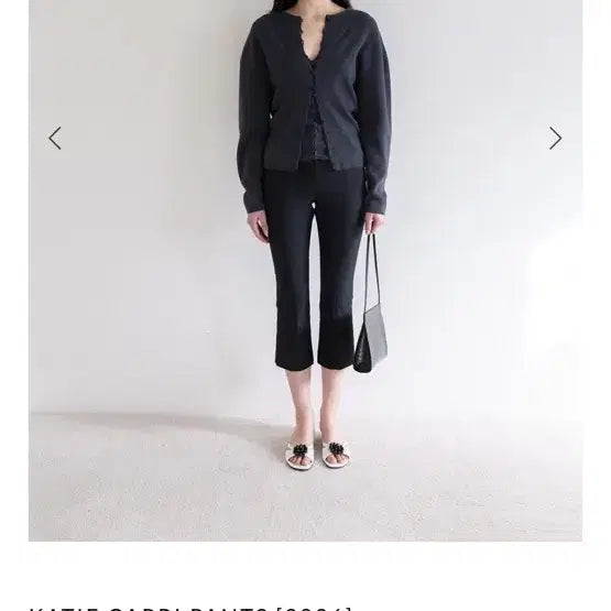 [SOLD OUT] EHRE 카프리 팬츠 36사이즈 새상품 판메합니다.