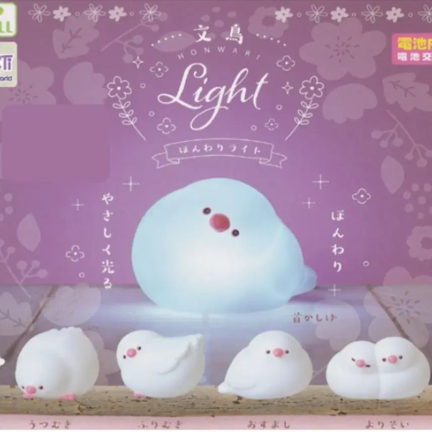 [BUNJANG] Moonjo New Light Figure Gacha / 문조 새 라이트 피규어 가챠