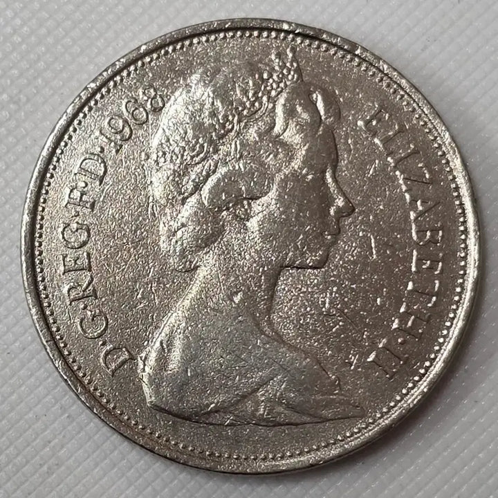 [BUNJANG] British 10 Pence Coin / 영국 10펜스 동전 zk-3414