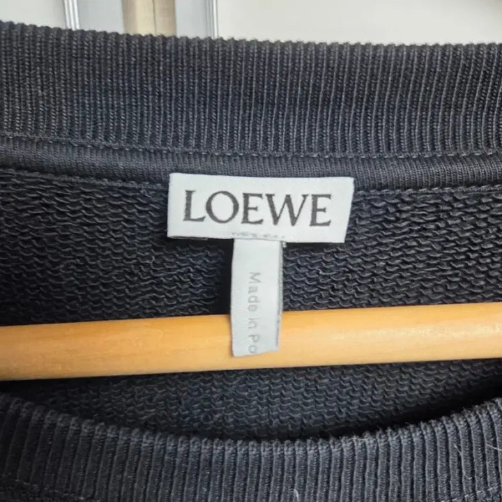 [BUNJANG] Loewe Logo Black Sweatshirt 2XL / 로에베 LOEWE 로고 블랙 맨투맨