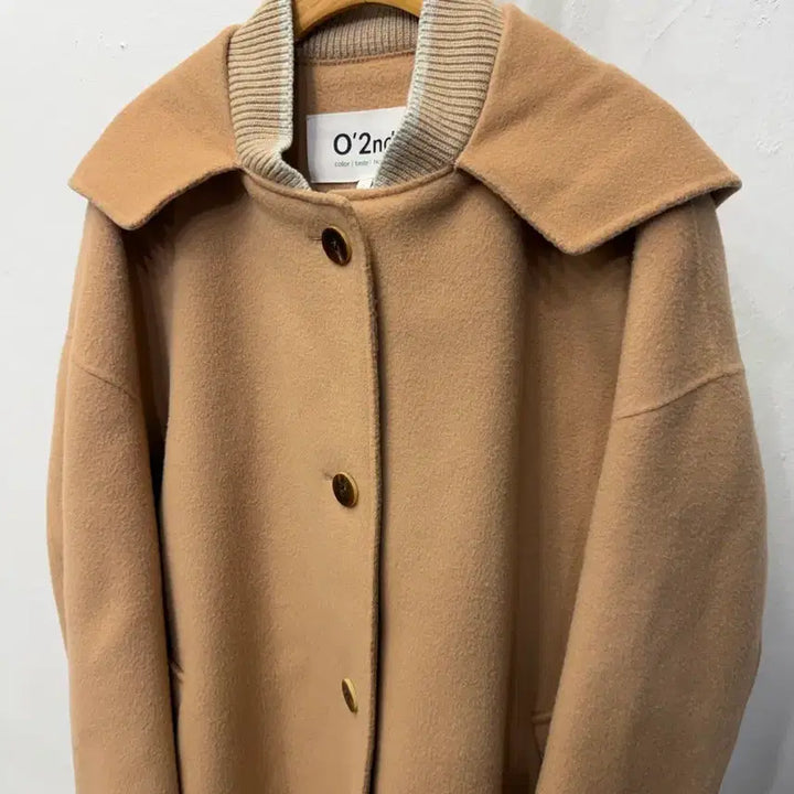 [BUNJANG] O2nd (Hansem) Cashmere Oversized Coat / 정품) O2nd 오즈세컨 한섬 오버핏 캐시미어 코트 2