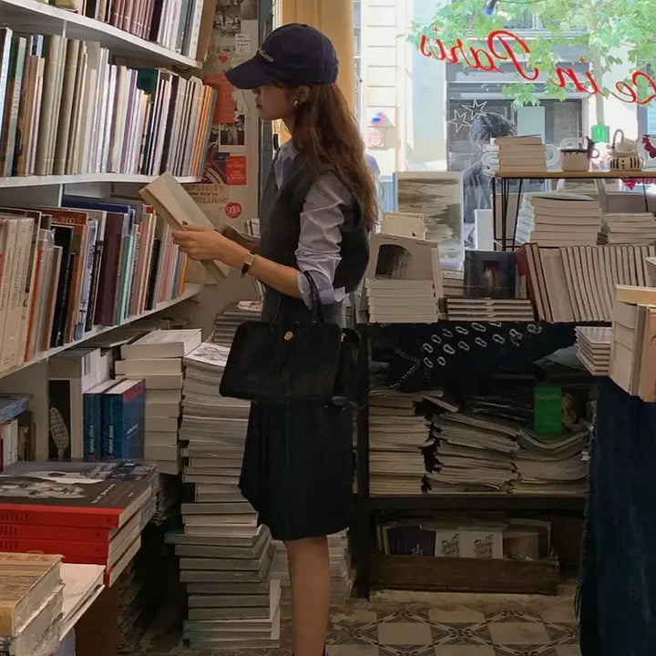 [BUNJANG] Edmore Pleated Midi Skirt / 새상품 / 에드모어 플리츠 미디 스커트