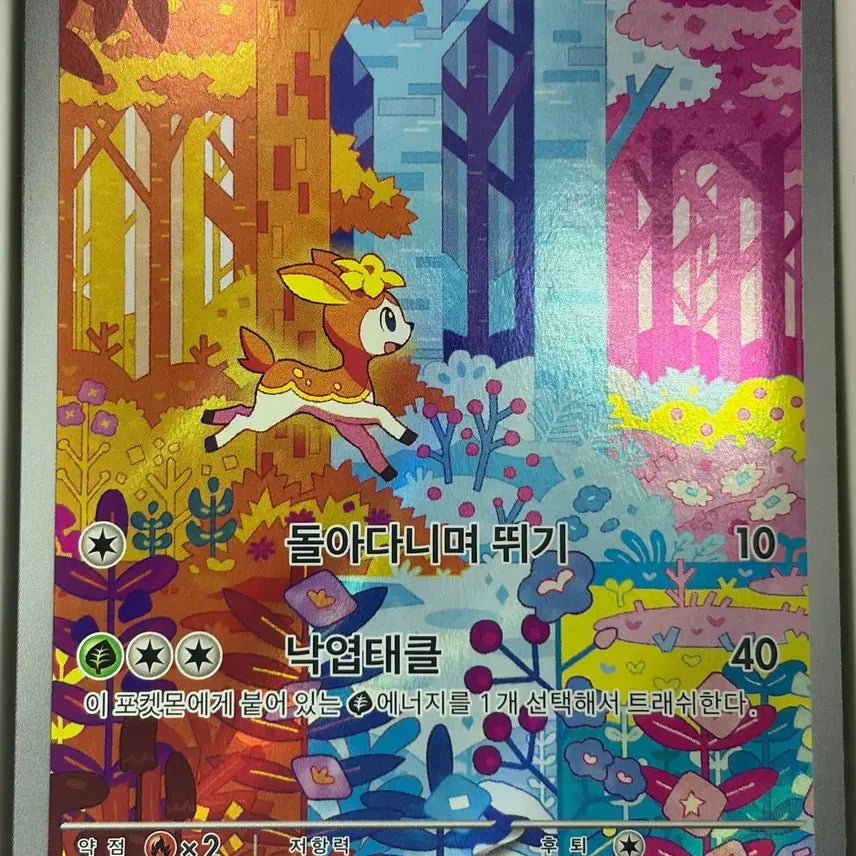 [SOLD OUT] 포켓몬카드 사철록 AR 2장