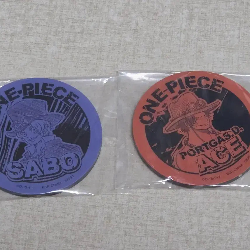 [BUNJANG] One Piece Ichiban Kuji H Prize Acrylic Magnet Sabo &amp; Ace Set / 원피스 제일복권 H상 아크릴마그넷 ( 사보, 에이스 일괄 )