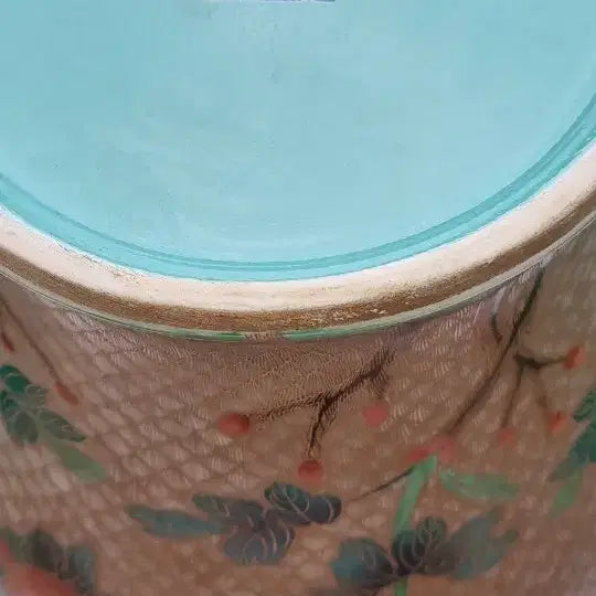 [BUNJANG] Qing Dynasty Qianlong Period Gilt-Decorated Porcelain Vase with Bird and Flower Motif / 대청 건륭년제 각화전금 화조문 대관 높이45센치 중국도자기 고도자 골통품
