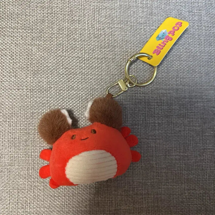 [BUNJANG] Crab Keychain / 꽃게 게 키링