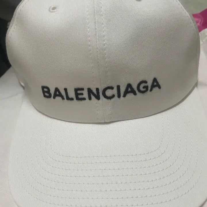 [BUNJANG] Balenciaga White Cotton Baseball Cap / 발렌시아가 볼캡 화이트