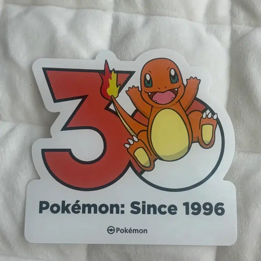 [BUNJANG] Charmander Pokemon 30th Anniversary Sticker / 파이리 포켓몬 30주년 스티커