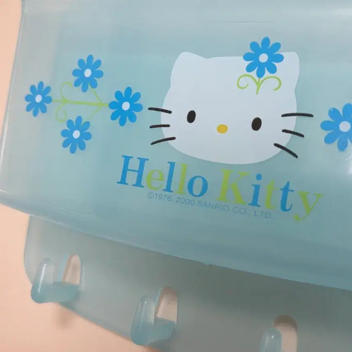 [BUNJANG] Classic Hello Kitty Floral Magnet Pen Holder Hook / 고전키티 꽃키티 마그넷 펜꽂이 자석후크 자석걸이