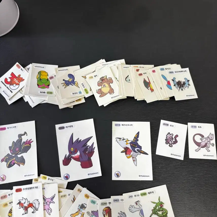[BUNJANG] Pokemon Sticker Bundle Set / 포켓몬 띠부씰 일괄판매