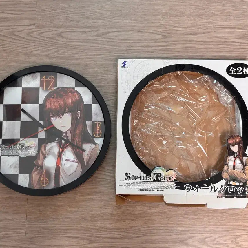[BUNJANG] Steins;Gate Makise Kurisu Wall Clock / 슈타인즈게이트 마키세 크리스 벽시계
